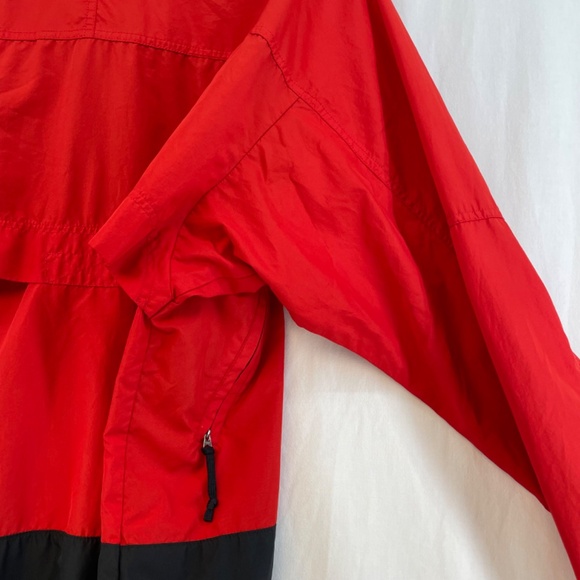 Vintage 90’s Nike White Tag Lightweight Jacket Red and Black Men’s Size Large - Picture 10 of 16